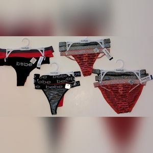 Bebe Panties Thongs and Hicuts